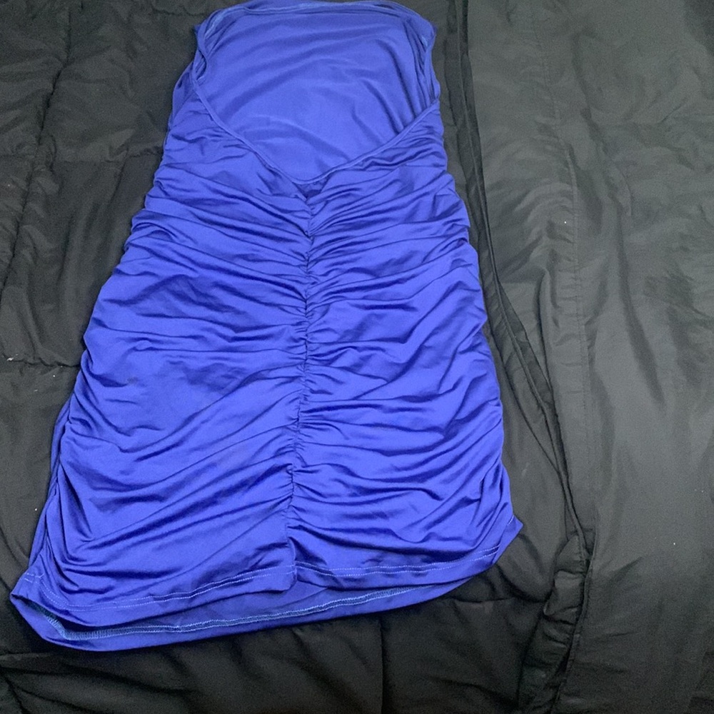 Blue Mini Dress - Picture 5 of 5